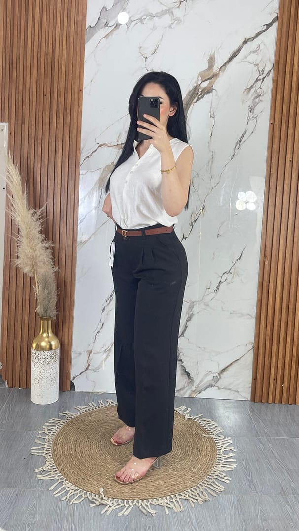 ⁦Pantalon Femme Élégant et Chic⁩ - الصورة ⁦34⁩