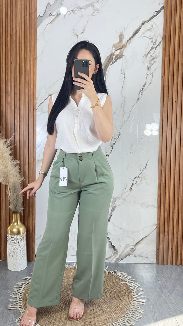 ⁦Pantalon Femme Élégant et Chic⁩ - الصورة ⁦46⁩